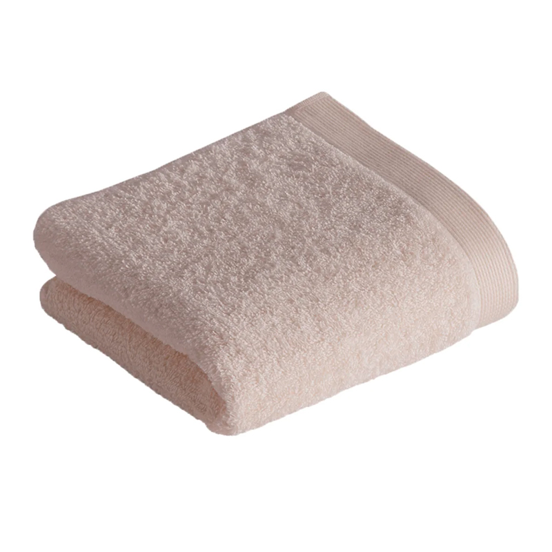 Полотенце махровое Vossen High Line 100x50см, цвет светло-коричневый