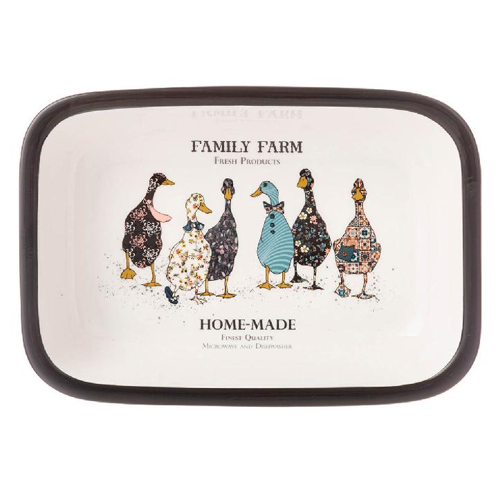 Блюдо Lefard Family Farm прямоугольное 800мл 24x16x5см