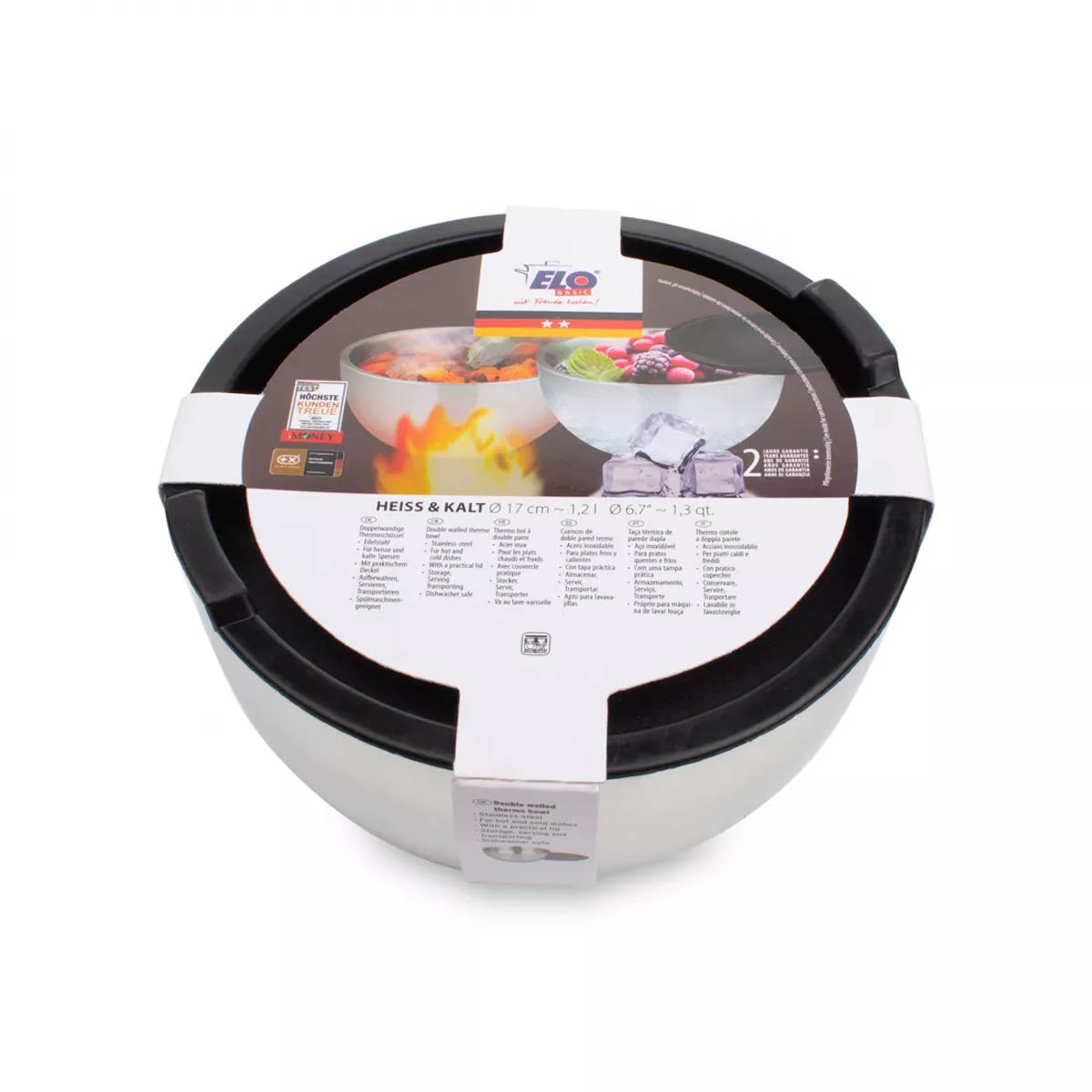 Миска с крышкой Elo Hot`N`Cold