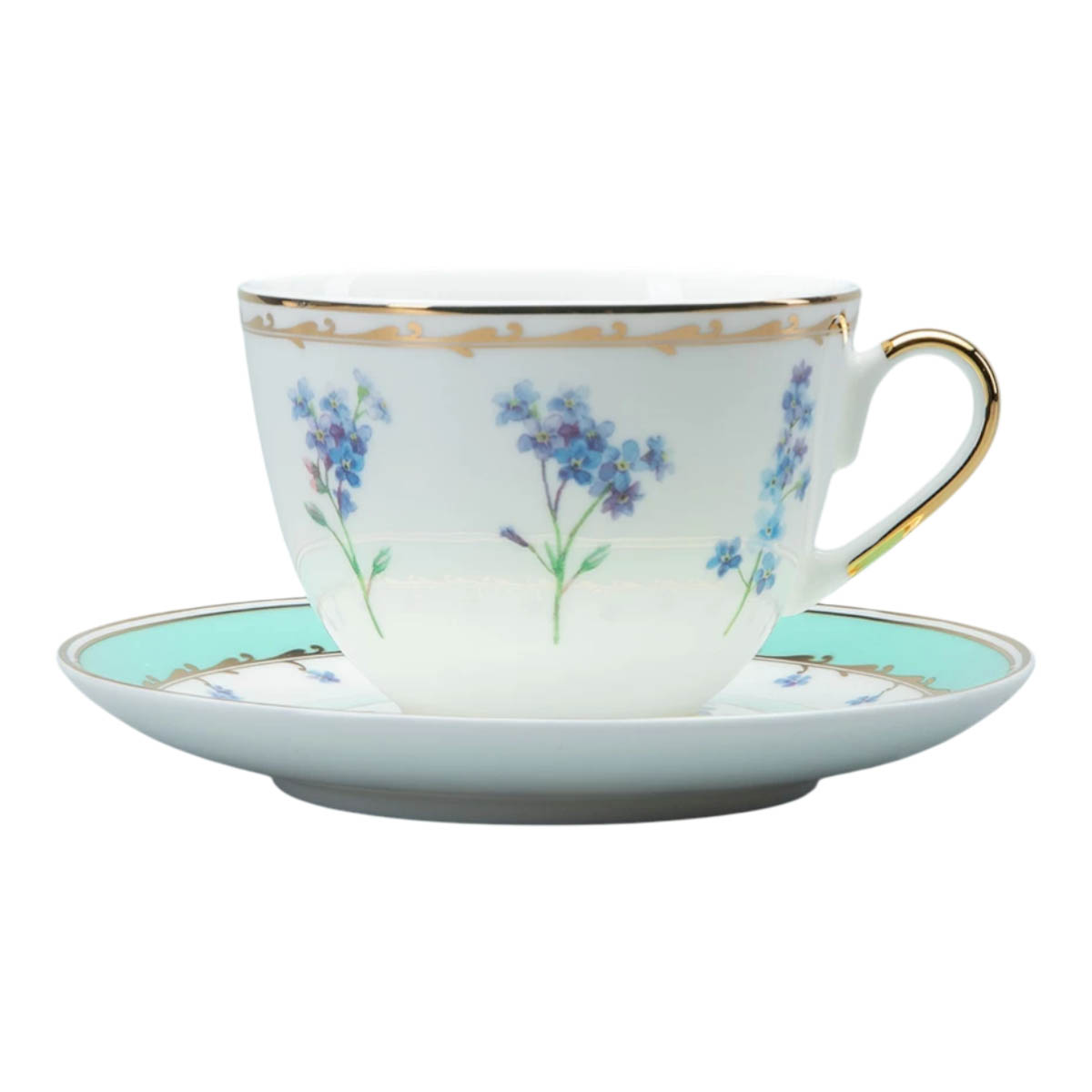 Чайная пара Императорский фарфоровый завод Улыбка флоры 250мл