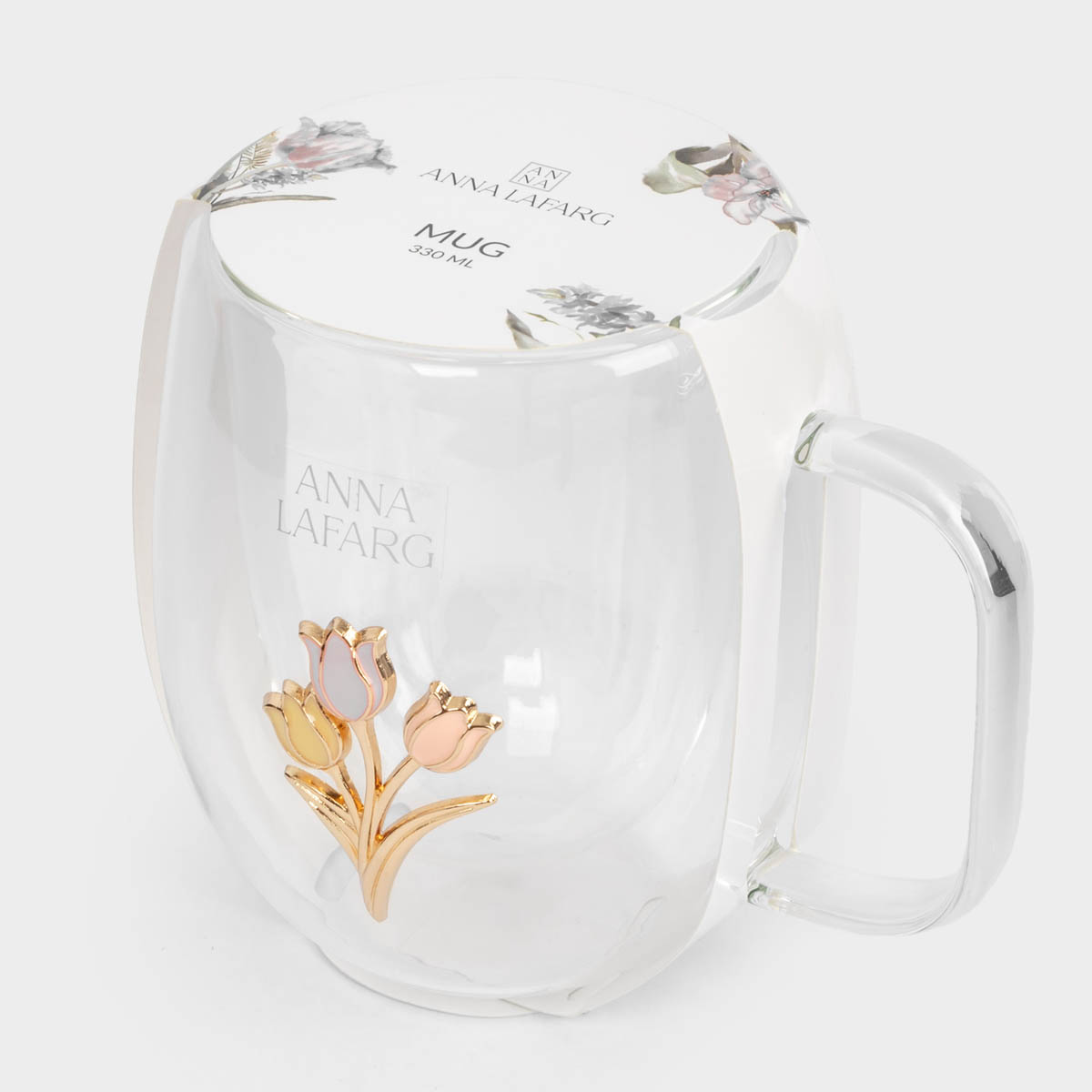 Кружка Anna Lafarg Тюльпан 330мл