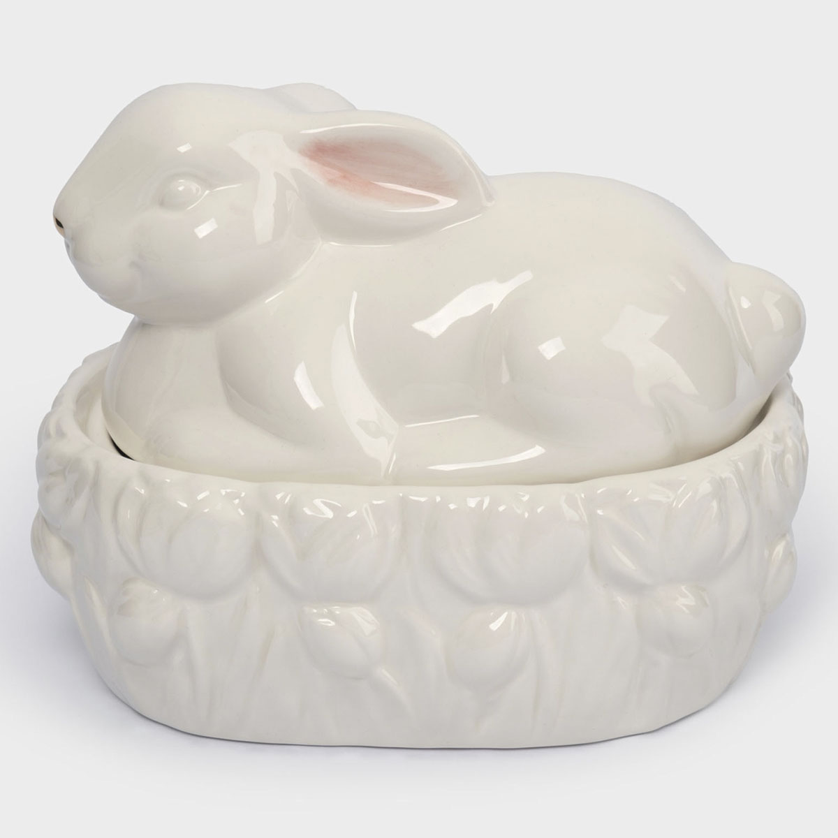 Емкость для хранения Anna Lafarg Пасха Золотая Кролик в цветах 740мл