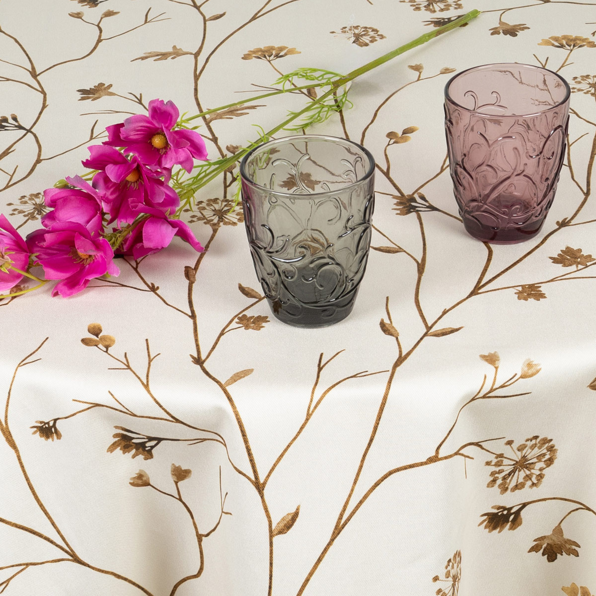 Скатерть круглая Pappel Orya 180см