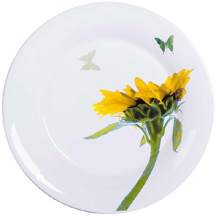 Тарелка суповая Ceramiche Viva Sunflower 24см