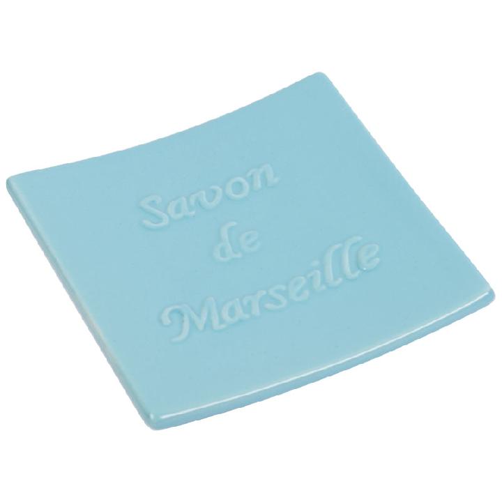 Мыльница Spirella Savon De Marseille, цвет голубой