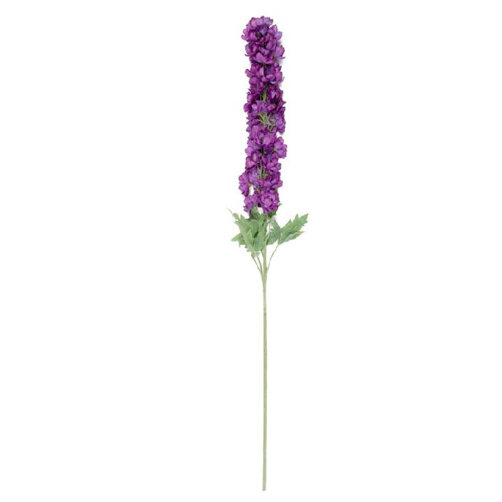 Искусственные цветы Silk-ka Дельфиниум 114см, лавандовый
