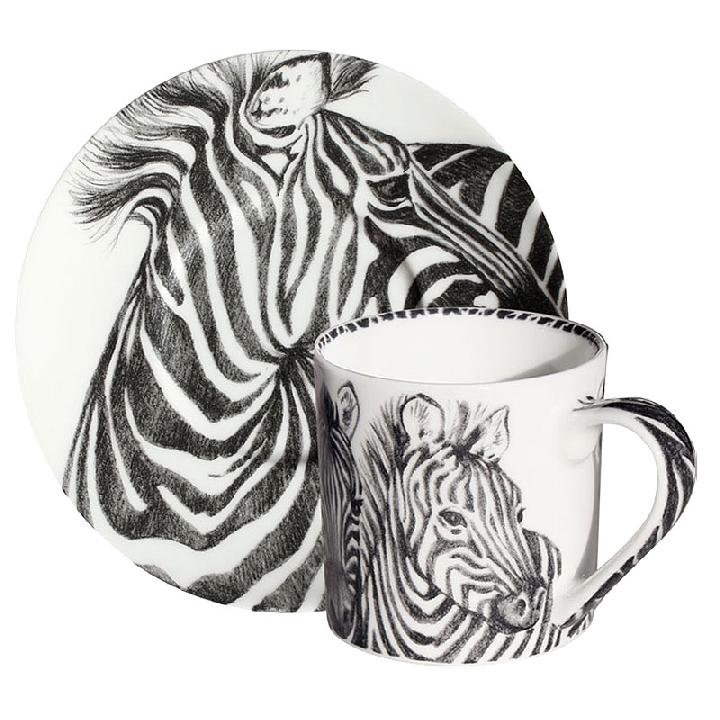 Пара кофейная Taitu Wild Spirit. Zebra