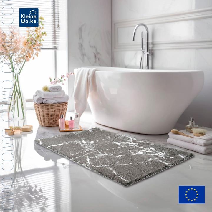Коврик для ванной 60x100см Kleine Wolke Como, темно-серый