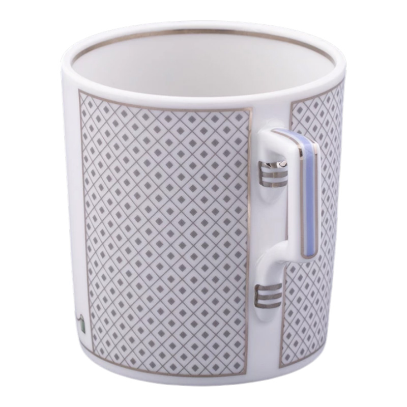 Чайная пара Императорский фарфоровый завод Серебряный город 220мл