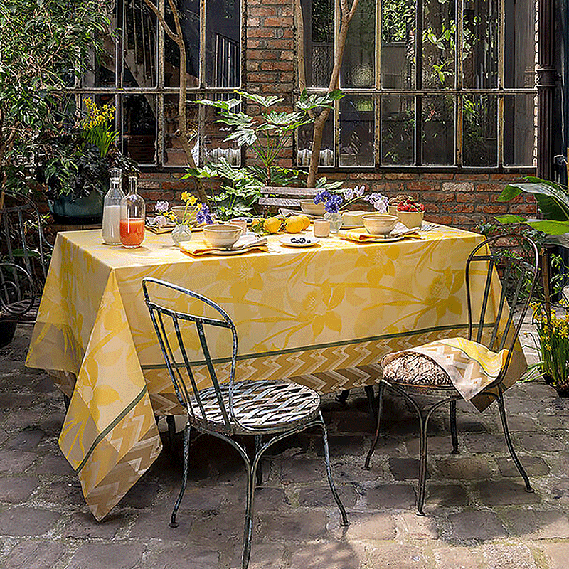 Скатерть Le Jacquard Francais La Vie En Vosges 175x250см