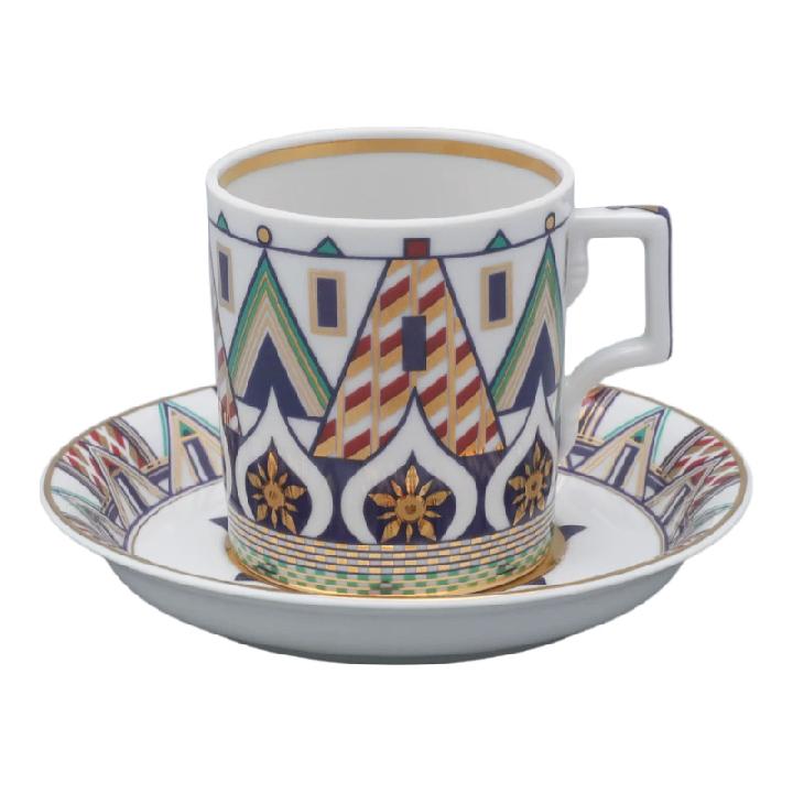 Чайная пара Императорский фарфоровый завод Великая Русь