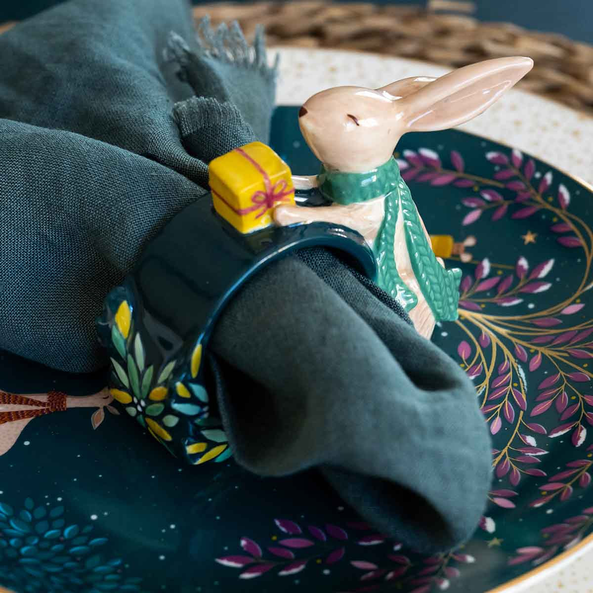 Набор колец для салфеток Portmeirion Woodland Tales Кролики 2шт