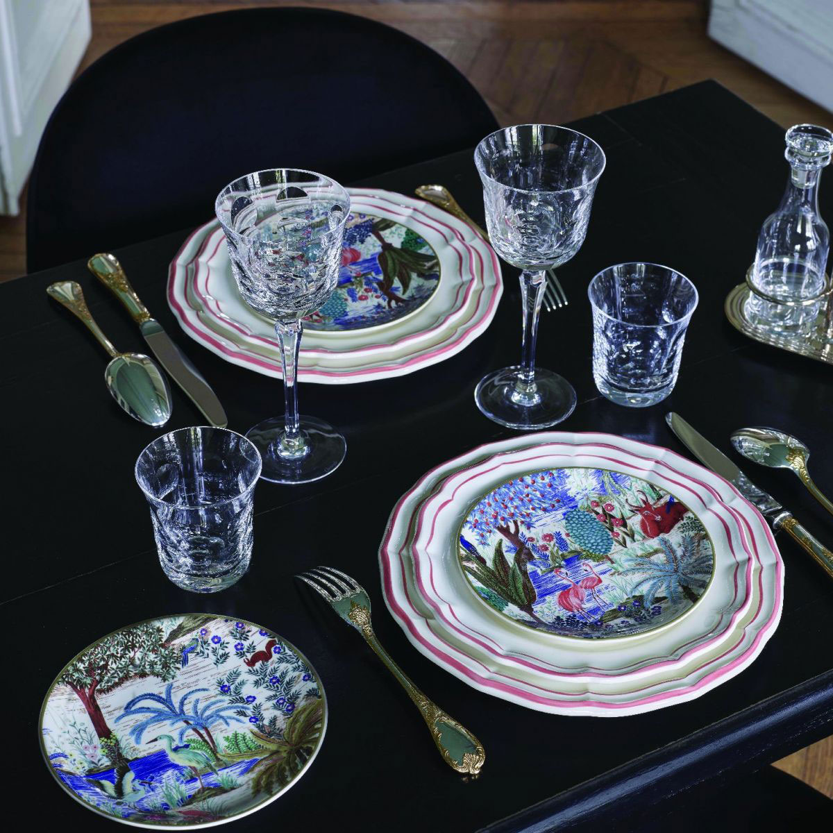 Набор чайных пар Gien Le Jardin Du Palais