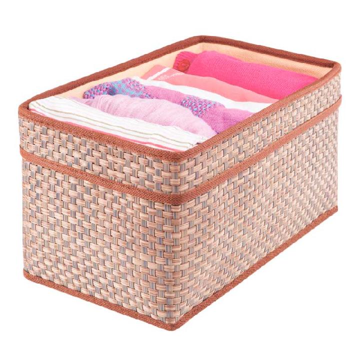 Корзина для хранения с ручками Casy Home 28x15x15см