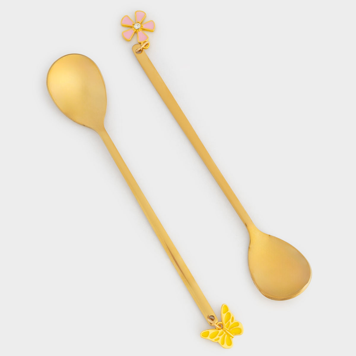 Набор ложек десертных Anna Lafarg Бабочки, 2шт