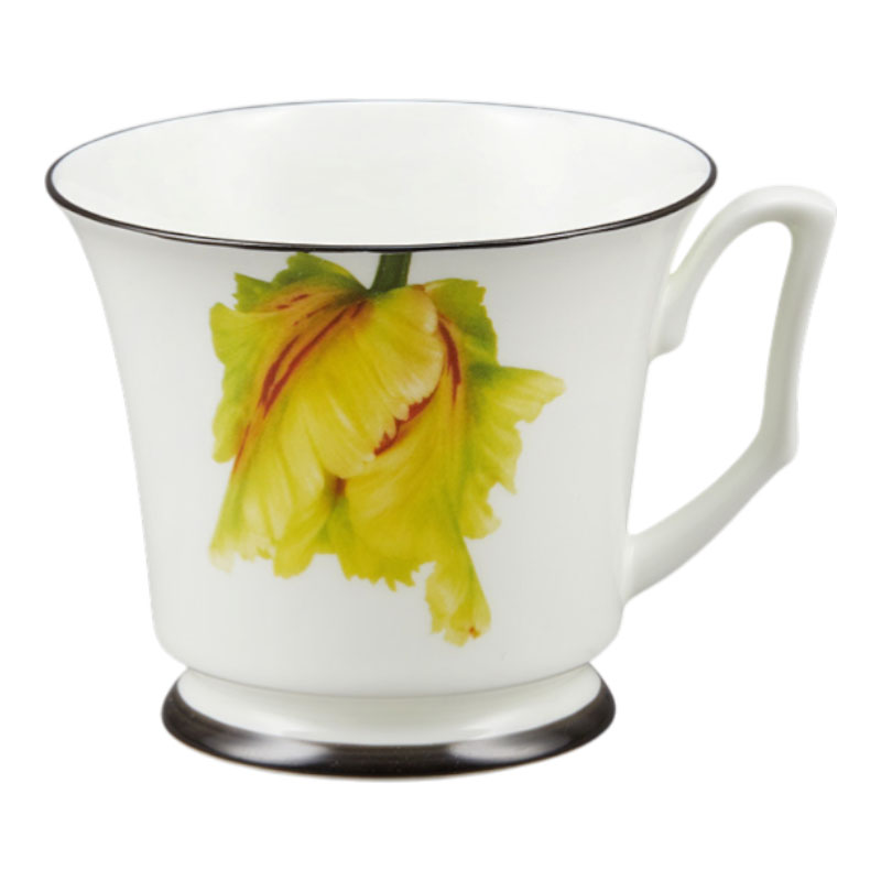 Чайная пара Императорский фарфоровый завод Сысоев Волшебный сад II