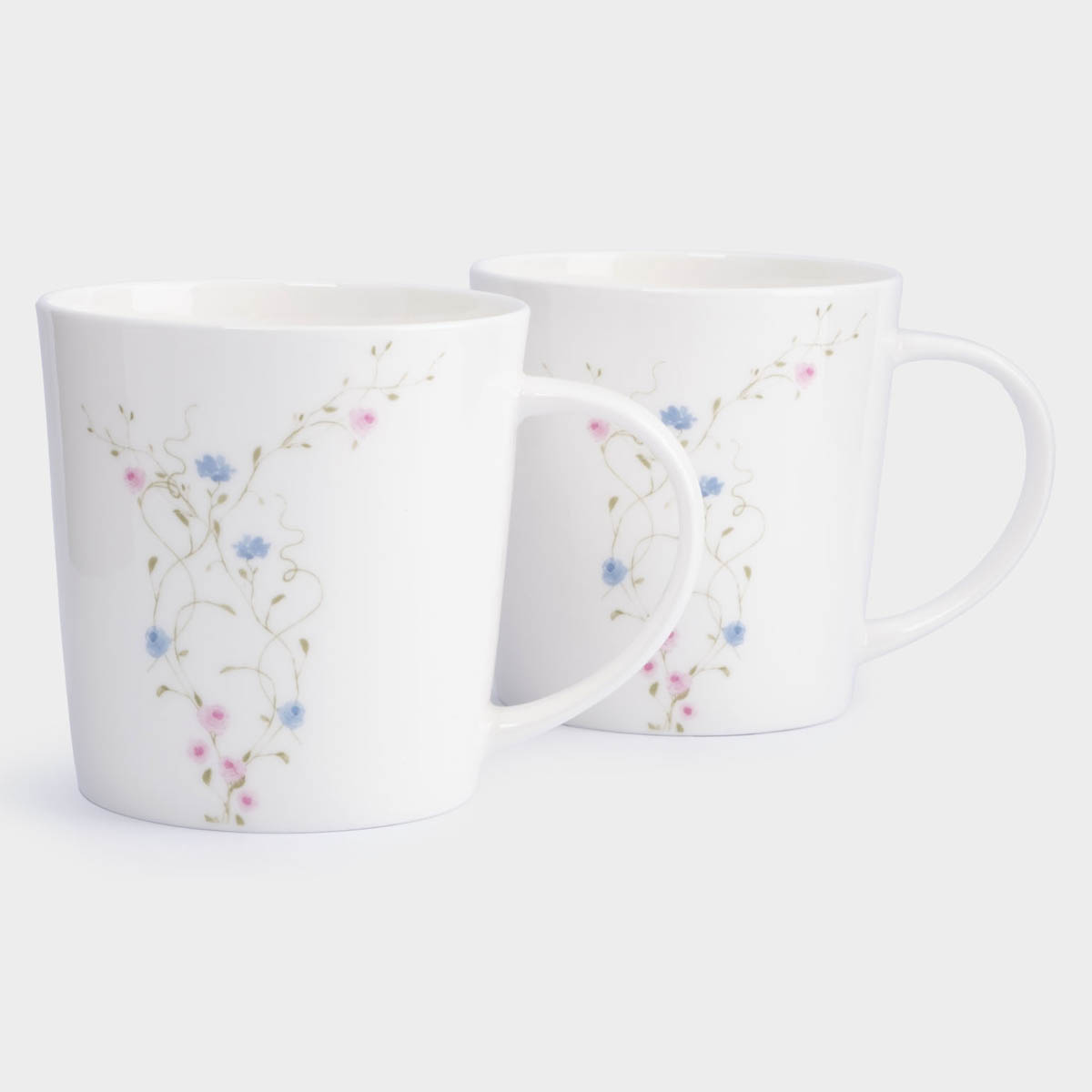 Набор кружек Anna Lafarg Бабочки Цветы, 2шт