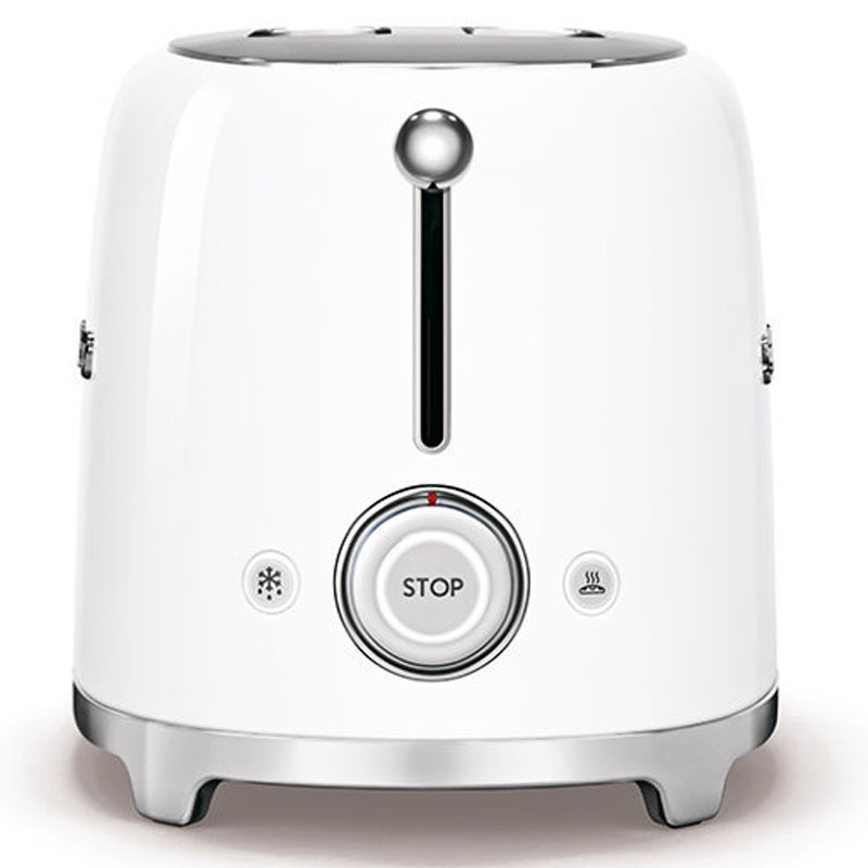 Тостер на 2 ломтика Smeg 50’s Style, белый