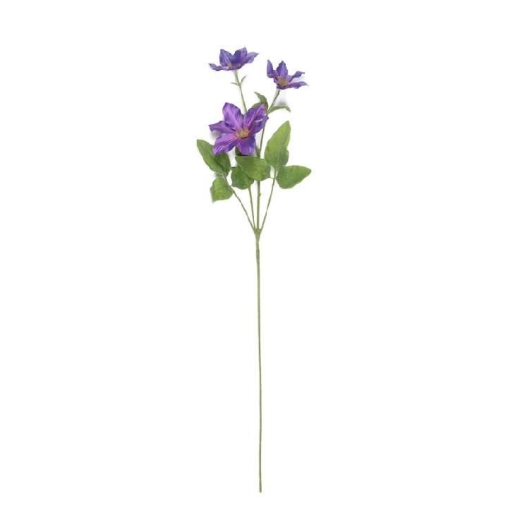 Искусственные цветы Silk-ka Клематис 74см