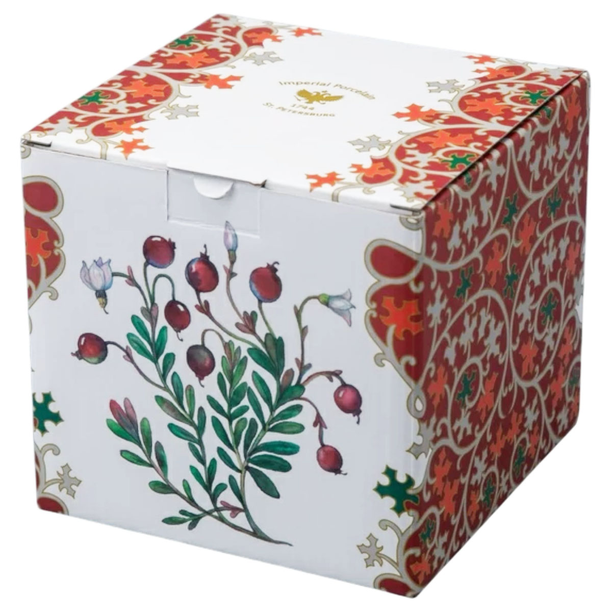 Кружка ИФЗ Цветы и ягоды России. Клюква заповедная