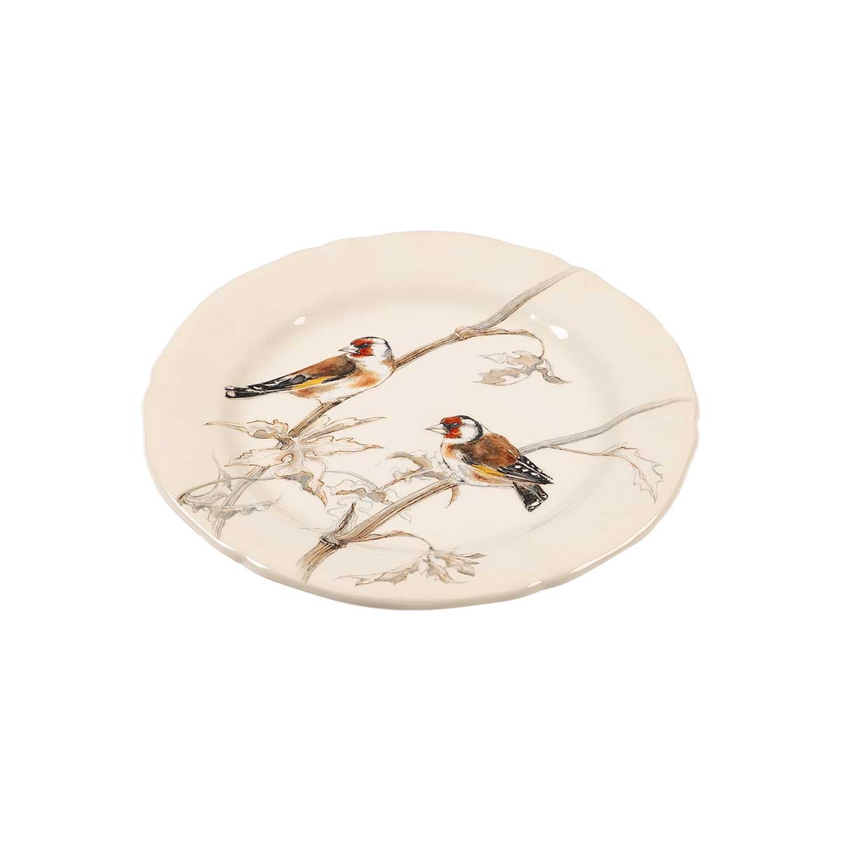 Набор тарелок десертных Gien Oiseaux Foret, 4шт