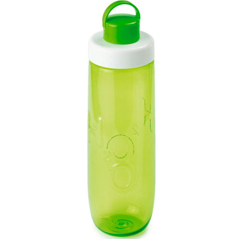 Бутылка для воды 500мл с термоконтейнером для снеков 250мл SNIPS WATER TO GO, цвет зеленый