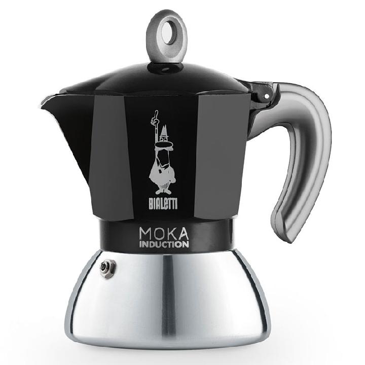 Кофеварка гейзерная Bialetti Moka Induction Nera 6 порций