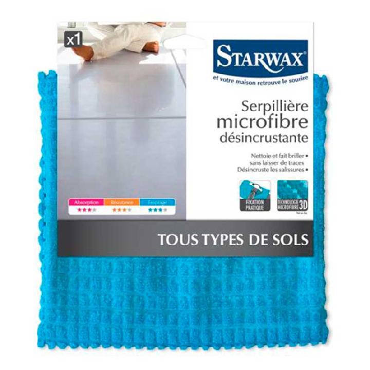 Тряпка Starwax из микрофибры для чистки полов и удаления стойких загрязнений