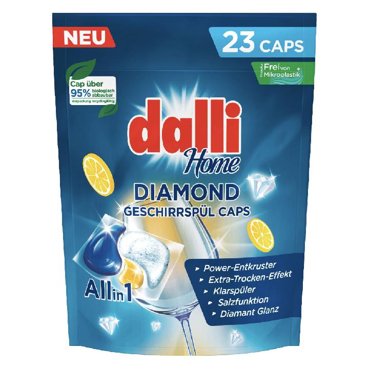 Капсулы для посудомоечных машин Dalli Home Diamond 23шт