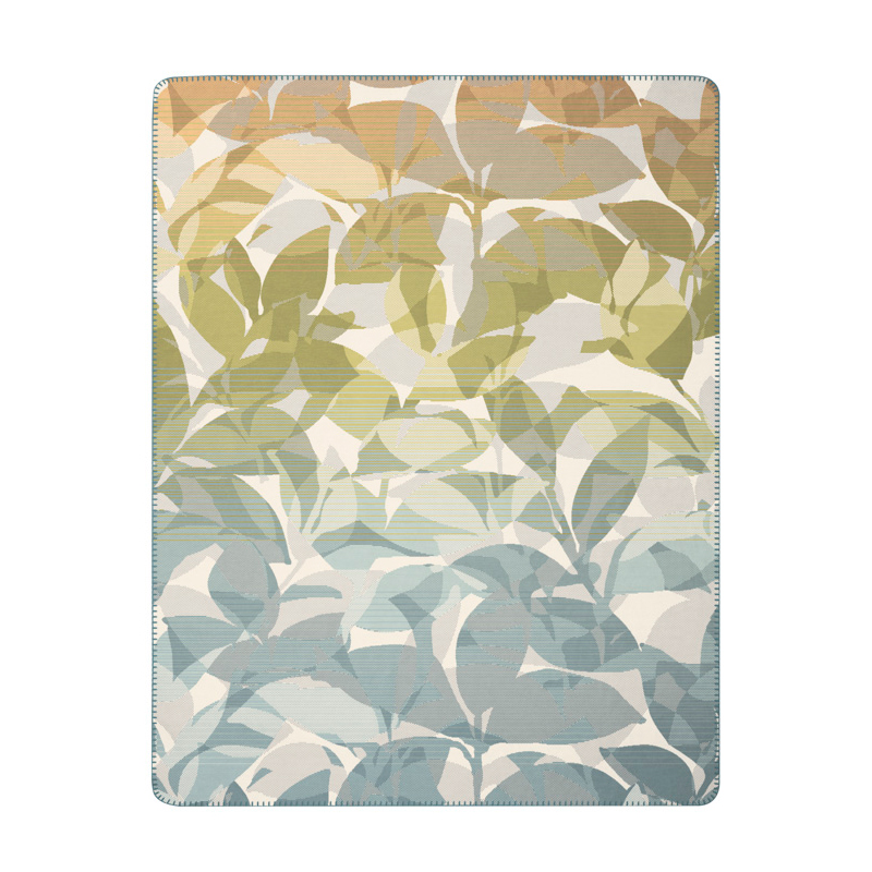 Плед Biederlack Fresh Horizon Flora 150x200см