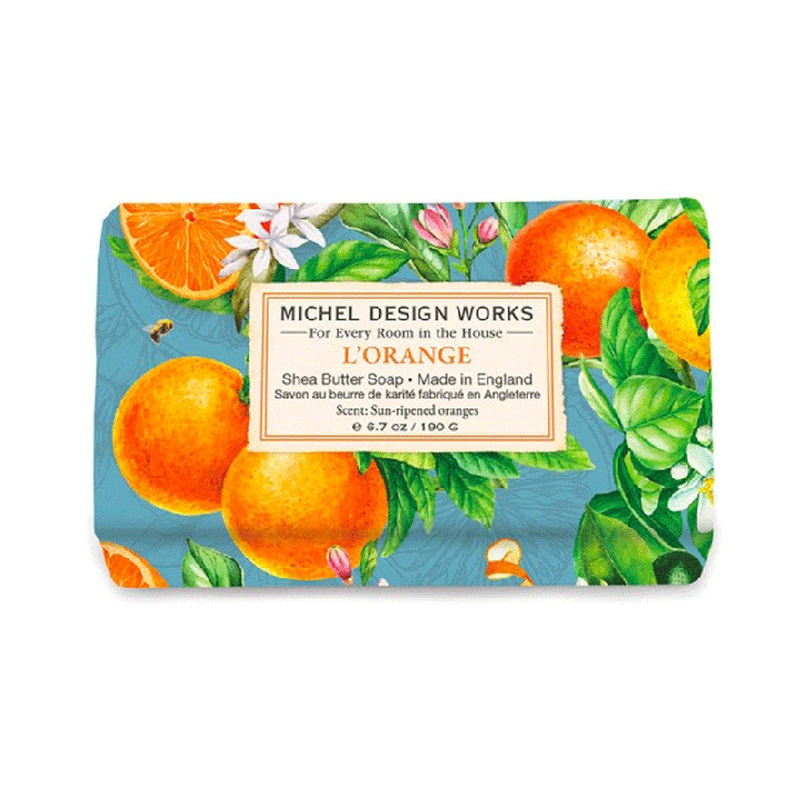Мыло в бумажной обертке Michel Design Works Апельсин 190гр