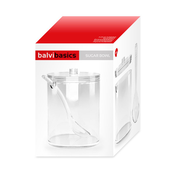 Сахарница с ложкой Balvi Basics 250гр
