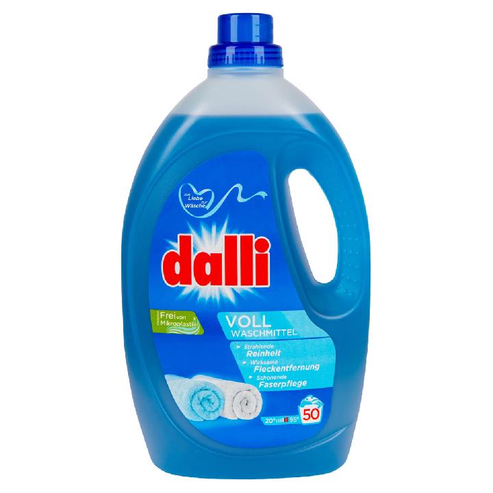 Гель для белого и светлого белья Dalli White Wash с формулой анти-пятно 2,75л