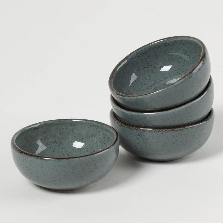 Набор салатников Kutahya Pearl 6см 4шт, синий