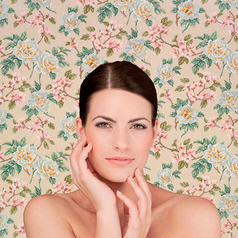 Плед Feiler Vanilla Rose 150x260см, ракушка