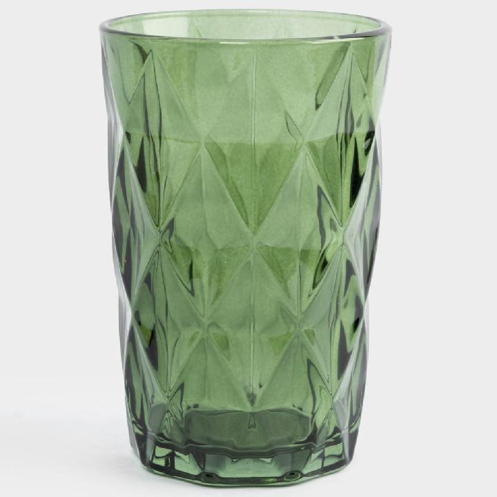 Стакан Anna Lafarg Еловые Ветки 340мл, зеленый