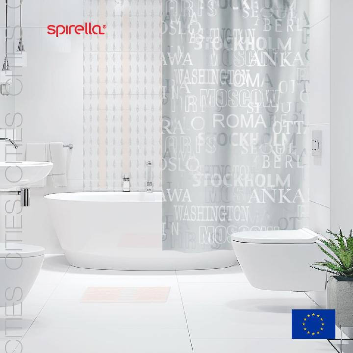 Штора для ванной комнаты Spirella Cities