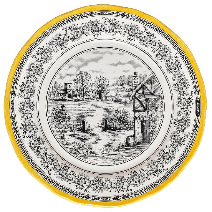 Тарелка обеденная Grace By Tudor England Halcyon