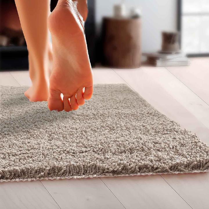 Коврик универсальный Shahintex Нанохлопок перламутр