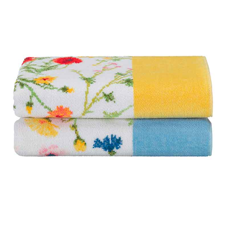 Полотенце Feiler Flower Meadow 75x150см, цвет желтый