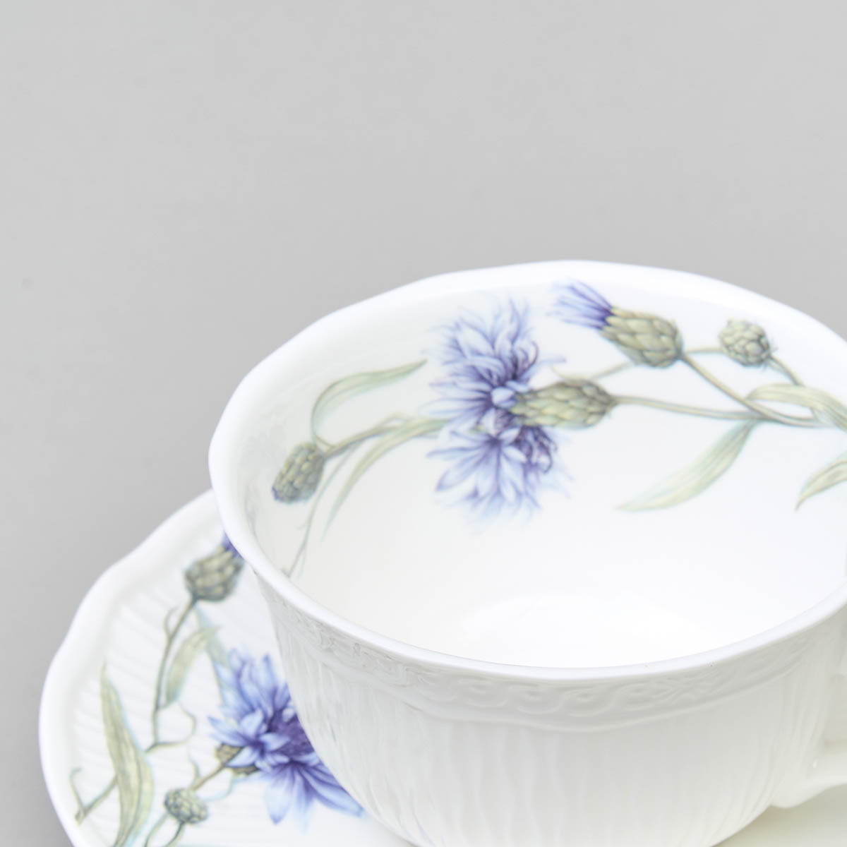 Чайный набор Lefard Васильки, 12 предметов на 6 персон