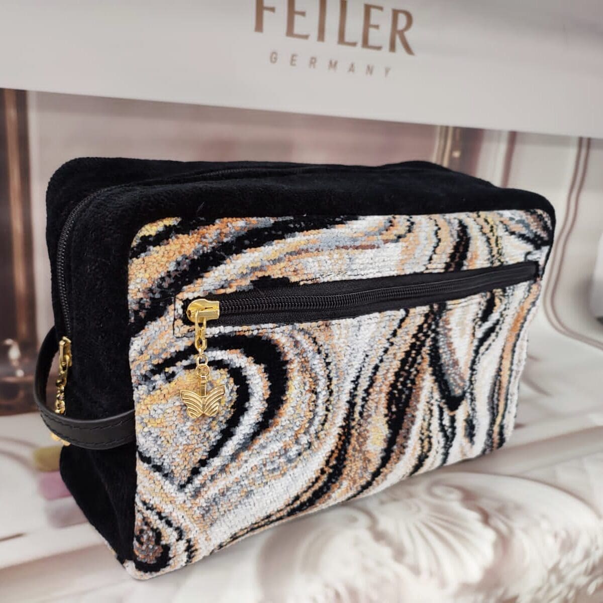 Косметичка Feiler Murano Nero