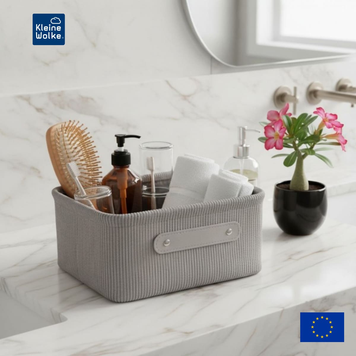 Корзина для хранения Kleine Wolke Bedford Platinum
