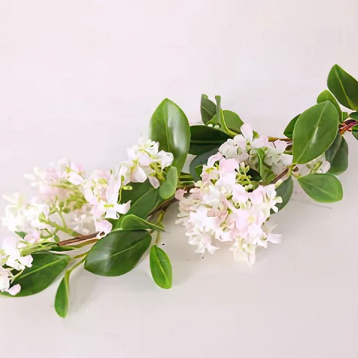 Цветы искусственные FloDecor Муррайя 78см, цвет светло-розовый