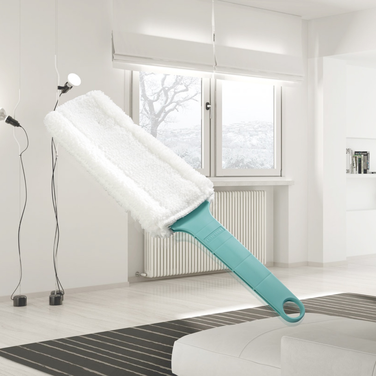 Щетка Leifheit Duster Flat для чистки батареи