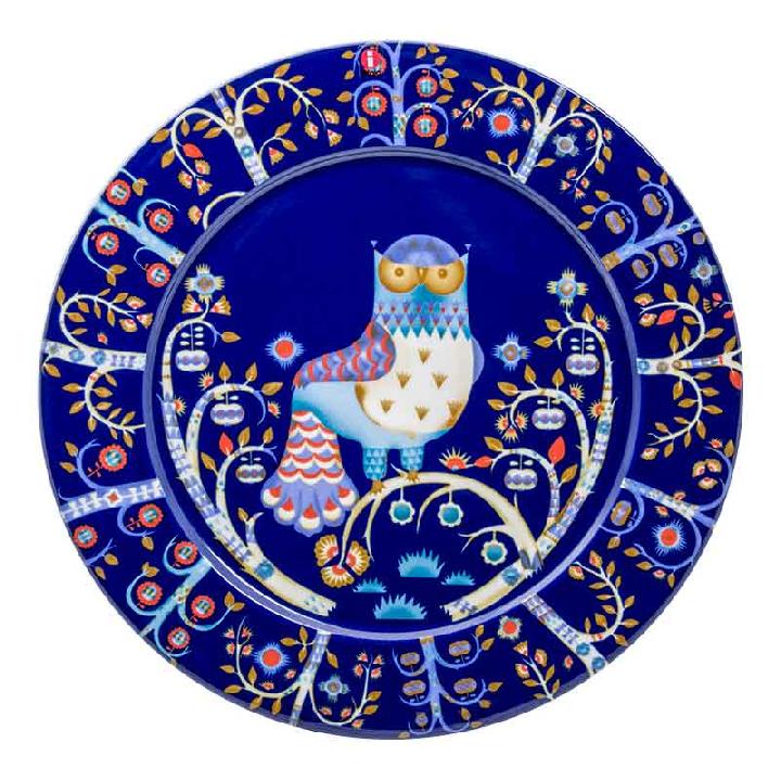 Тарелка обеденная Iittala Taika 30см, цвет синий