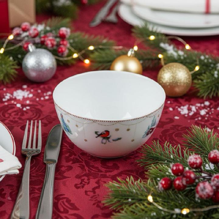 Салатник Zapel Зимняя сказка 13см, 510мл