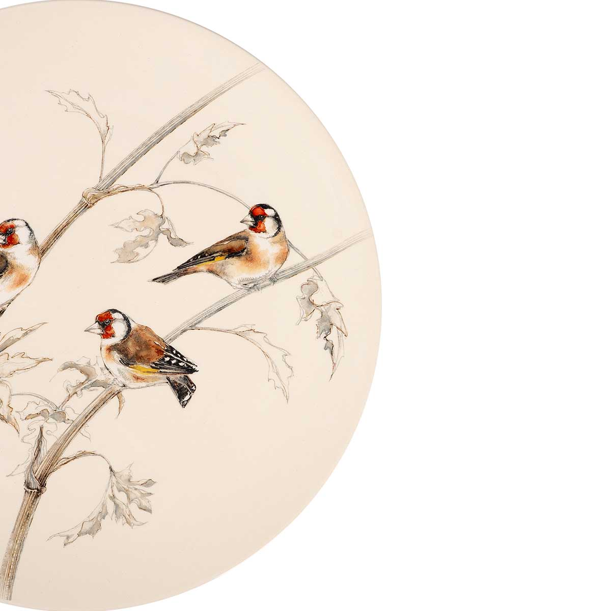 Блюдо для торта Gien Oiseaux Foret