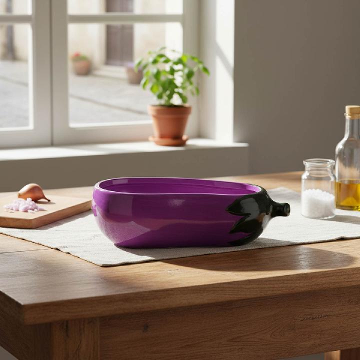 Блюдо для запекания Agness Il Raccolto Баклажан