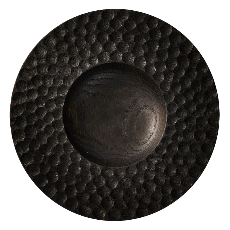 Тарелка 26см с широким бортом Kenai Ceramics Wood